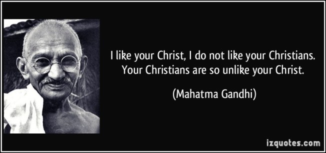Gandhi and Christians